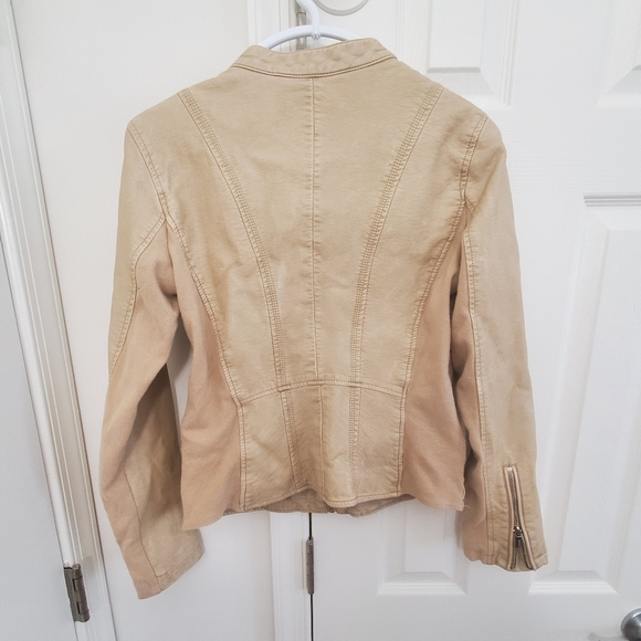 Faux Leather Jacket - Picture 2 of 4